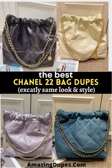 chanel double flap dupe|chanel 22 bag dupe.